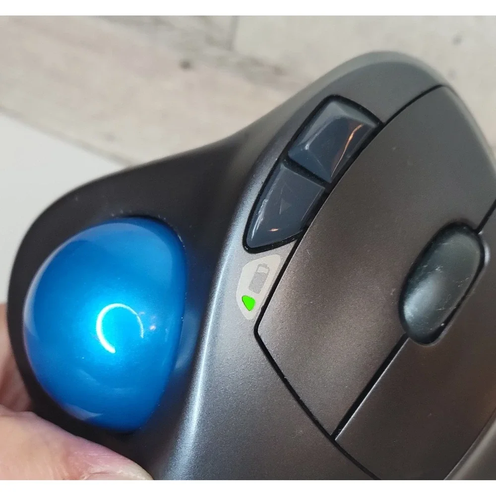 Logitech M570 Wireless Trackball Mouse With Receiver Dongle